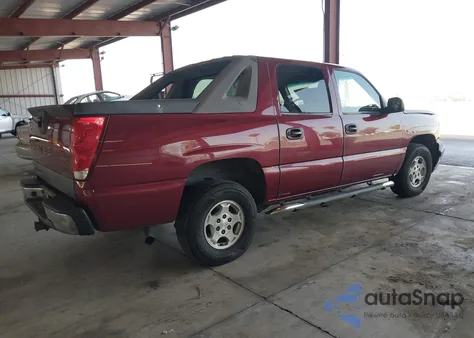 2004 Chevrolet Avalanche 1500 from USA, damaged, VIN 3GNEC12T64G138208